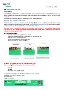 UFCV Mail aux familles