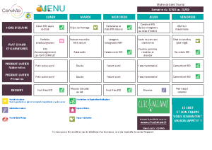 Du 17 au 21 Mars 2025