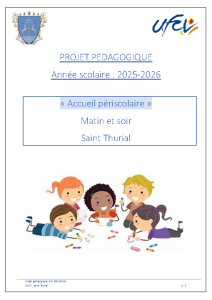 Projet pédagogique Accueil Périscolaire 2025-2026