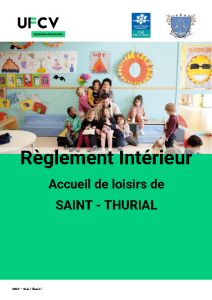 règlement intérieur St Thurial ALE